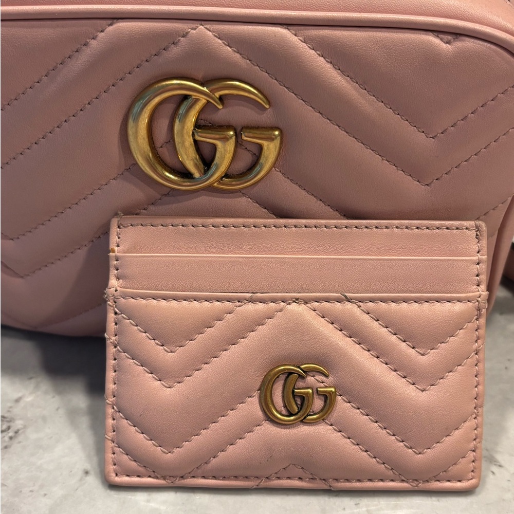 Gucci Marmont Crossbody Bag AND Card Holder - Picture 16 of 16